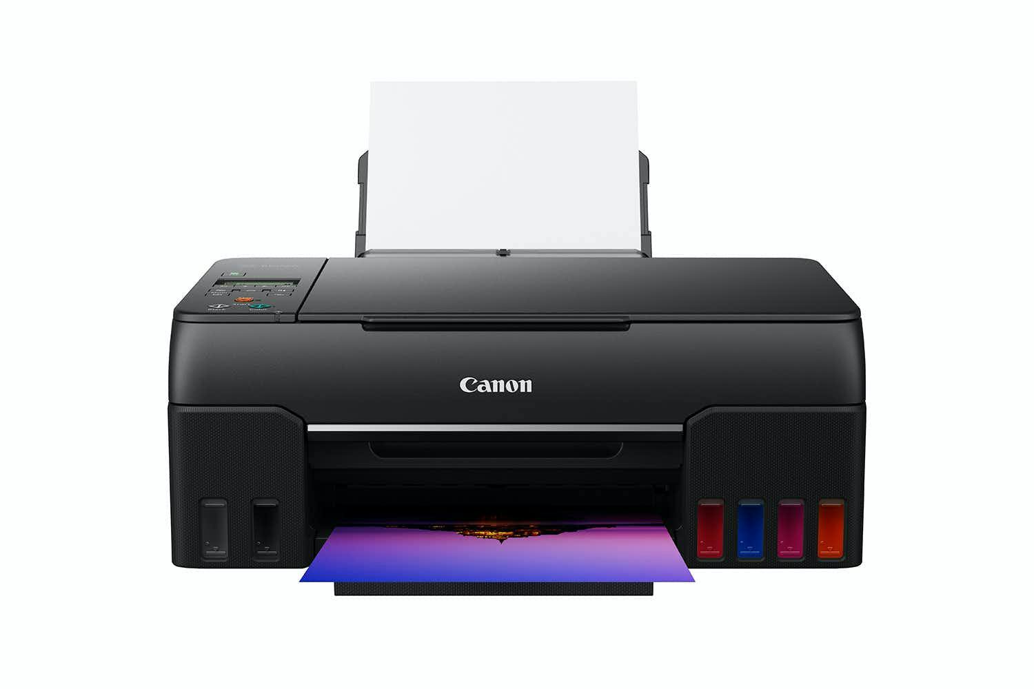 Canon Pixma G650 Det är lätt att fylla på bläck i Canons fotoskrivare.